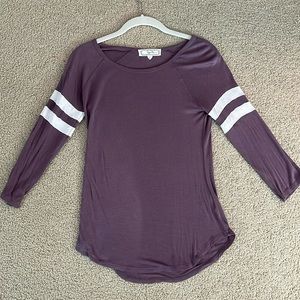 Comfy purple shirt
